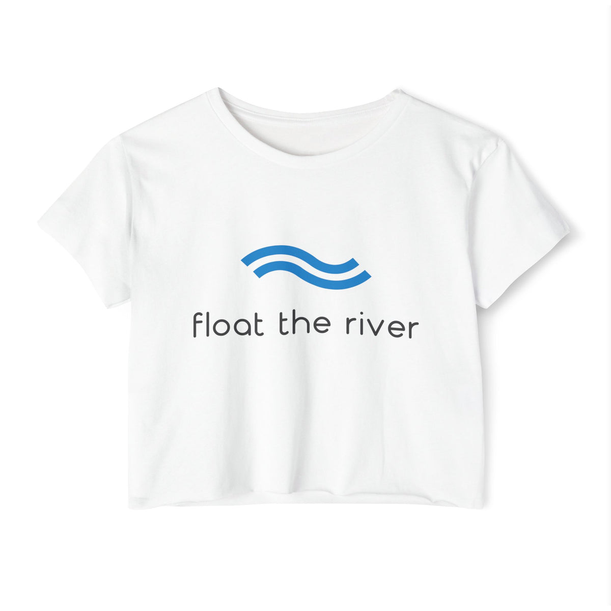 People Who Litter Suck - Float the River Women's Festival Crop Top